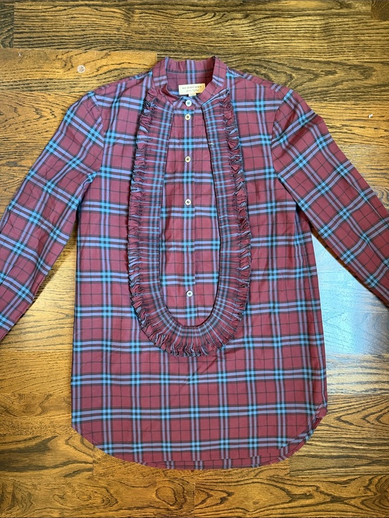 Burberry Dresses & Skirts - Burberry Plaid Print Mini Dress Size 2